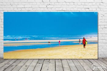 Papier peint : à la plage de Biscarosse 5 - format paysage 2:1 - nombreuses tailles et matériaux - motif d'art photo exclusif sous forme d'image sur toile ou d'image en verre acrylique pour la décoration murale 8