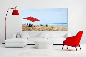 Papier peint : à la plage de Biscarosse 7 - format paysage 2:1 - nombreuses tailles et matériaux - motif d'art photo exclusif sous forme d'image sur toile ou d'image en verre acrylique pour la décoration murale 4