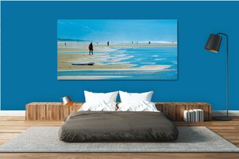 Papier peint : à la plage de Biscarosse 9 - format paysage 2:1 - nombreuses tailles et matériaux - motif d'art photo exclusif sous forme d'image sur toile ou d'image en verre acrylique pour la décoration murale 11