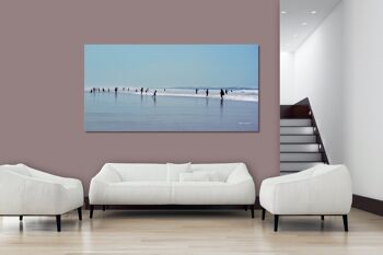 Peinture murale : à la plage de Biscarosse 16 - format paysage 2:1 - nombreuses tailles et matériaux - motif d'art photo exclusif sous forme d'image sur toile ou d'image en verre acrylique pour la décoration murale 8
