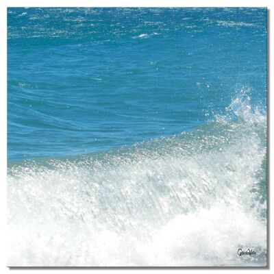 Mural: the sound of the sea - square 1:1 - many sizes & materials - exclusive photo art motif as a canvas or acrylic glass picture for wall decoration