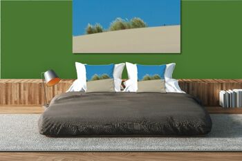 Ensemble de coussins photo décoratifs (2 pièces), motif : paysage de dunes 3 - taille : 40 x 40 cm - housse de coussin premium, coussin décoratif, coussin décoratif, coussin photo, housse de coussin 4