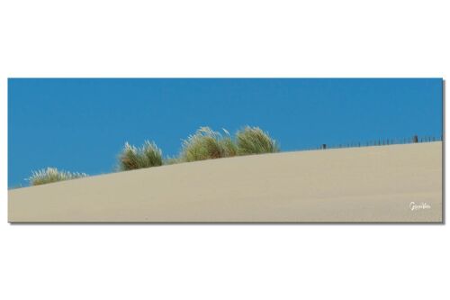Wandbild: Dünenlandschaft 3 - Panorama quer 3:1 - viele Größen & Materialien – Exklusives Fotokunst-Motiv als Leinwandbild oder Acrylglasbild zur Wand-Dekoration