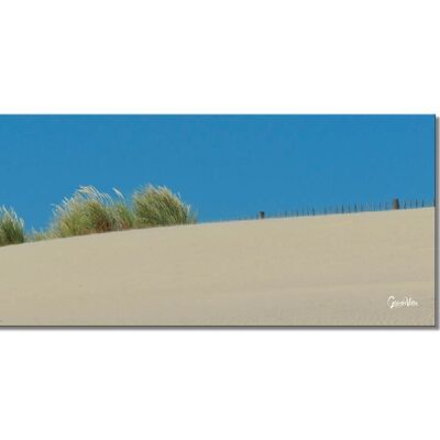 Wandbild: Dünenlandschaft 3 - Panorama quer 3:1 - viele Größen & Materialien – Exklusives Fotokunst-Motiv als Leinwandbild oder Acrylglasbild zur Wand-Dekoration