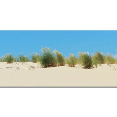 Papier peint : paysage de dunes 2 - panorama sur 3:1 - nombreuses tailles et matériaux - motif d'art photographique exclusif comme image sur toile ou image sur verre acrylique pour la décoration murale