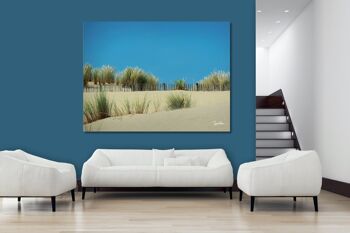Papier peint : paysage de dunes 4 - format paysage 4:3 - nombreuses tailles et matériaux - motif d'art photo exclusif comme image sur toile ou image sur verre acrylique pour la décoration murale 4