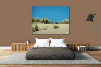 Papier peint : paysage de dunes 4 - format paysage 4:3 - nombreuses tailles et matériaux - motif d'art photo exclusif comme image sur toile ou image sur verre acrylique pour la décoration murale 6