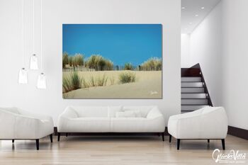 Papier peint : paysage de dunes 4 - format paysage 4:3 - nombreuses tailles et matériaux - motif d'art photo exclusif comme image sur toile ou image sur verre acrylique pour la décoration murale 7