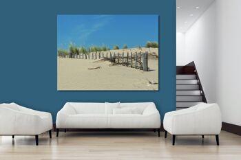Papier peint : paysage de dunes 5 - format paysage 4:3 - nombreuses tailles et matériaux - motif d'art photographique exclusif sous forme d'image sur toile ou d'image en verre acrylique pour la décoration murale 3