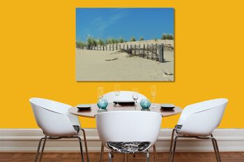 Papier peint : paysage de dunes 5 - format paysage 4:3 - nombreuses tailles et matériaux - motif d'art photographique exclusif sous forme d'image sur toile ou d'image en verre acrylique pour la décoration murale 4