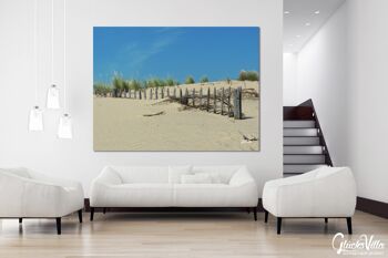 Papier peint : paysage de dunes 5 - format paysage 4:3 - nombreuses tailles et matériaux - motif d'art photographique exclusif sous forme d'image sur toile ou d'image en verre acrylique pour la décoration murale 7
