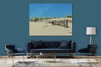 Papier peint : paysage de dunes 5 - format paysage 4:3 - nombreuses tailles et matériaux - motif d'art photographique exclusif sous forme d'image sur toile ou d'image en verre acrylique pour la décoration murale 9
