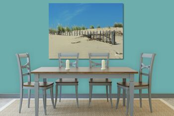 Papier peint : paysage de dunes 5 - format paysage 4:3 - nombreuses tailles et matériaux - motif d'art photographique exclusif sous forme d'image sur toile ou d'image en verre acrylique pour la décoration murale 10