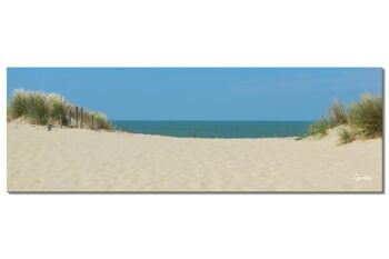 Papier peint : paysage de dunes 6 - panorama sur 3:1 - nombreuses tailles et matériaux - motif d'art photographique exclusif sous forme de toile ou d'image en verre acrylique pour la décoration murale 1