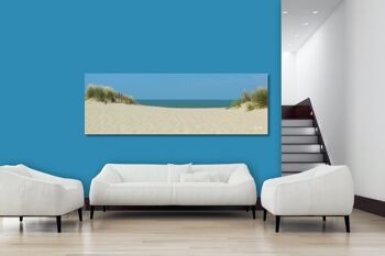 Papier peint : paysage de dunes 6 - panorama sur 3:1 - nombreuses tailles et matériaux - motif d'art photographique exclusif sous forme de toile ou d'image en verre acrylique pour la décoration murale 4
