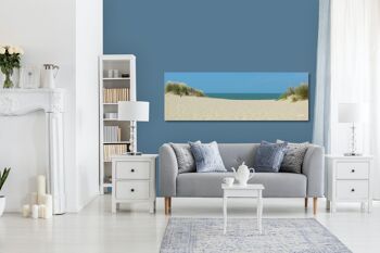 Papier peint : paysage de dunes 6 - panorama sur 3:1 - nombreuses tailles et matériaux - motif d'art photographique exclusif sous forme de toile ou d'image en verre acrylique pour la décoration murale 7