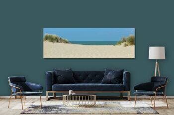 Papier peint : paysage de dunes 6 - panorama sur 3:1 - nombreuses tailles et matériaux - motif d'art photographique exclusif sous forme de toile ou d'image en verre acrylique pour la décoration murale 8