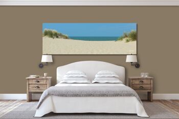 Papier peint : paysage de dunes 6 - panorama sur 3:1 - nombreuses tailles et matériaux - motif d'art photographique exclusif sous forme de toile ou d'image en verre acrylique pour la décoration murale 9