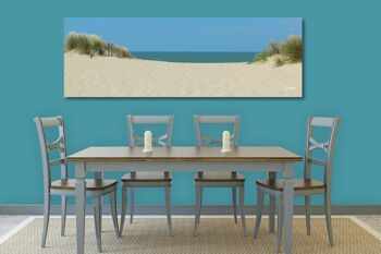 Papier peint : paysage de dunes 6 - panorama sur 3:1 - nombreuses tailles et matériaux - motif d'art photographique exclusif sous forme de toile ou d'image en verre acrylique pour la décoration murale 10