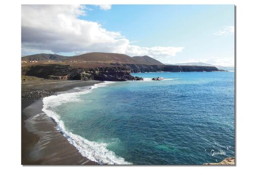 Wandbild: Lanzarote 1 - Querformat 4:3 - viele Größen & Materialien – Exklusives Fotokunst-Motiv als Leinwandbild oder Acrylglasbild zur Wand-Dekoration