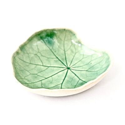 Foglia di ceramica – Nasturzio piccolo (Salvia)