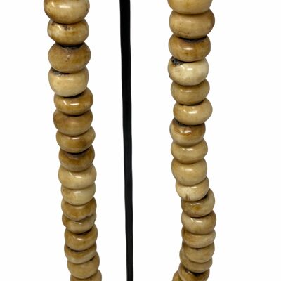 Perles Kenya - marron clair