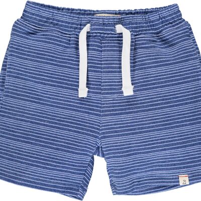 BLUEPETER sweat shorts Blue/white stripe