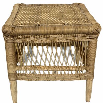 Malawi Rattan side table - handmade