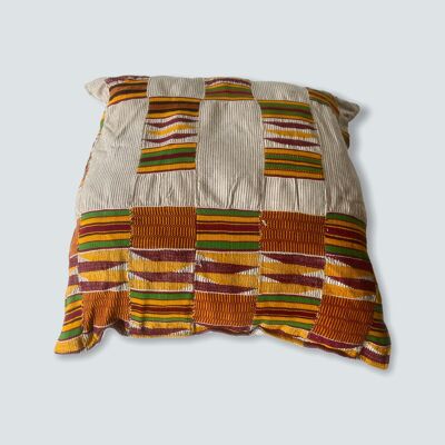 Cuscino Kente in stoffa - Ghana 50x50