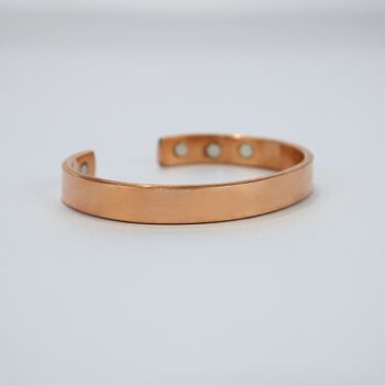 Bracelet magnétique en cuivre pur (Design 15-L) 2