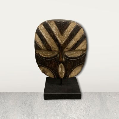 Small African mask on stand