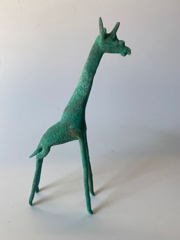 Animaux touareg en laiton - Girafe 3