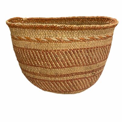 Iringa Basket - Brown Striped - XS