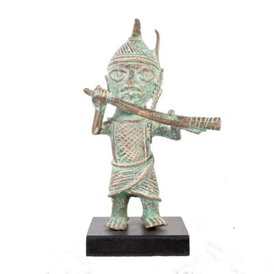 Guerriero di bronzo del Benin TR101.4