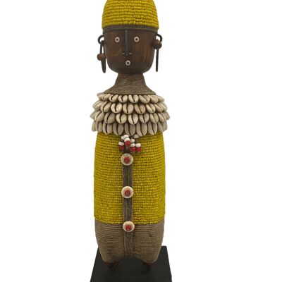 Namji-Puppe - Gelbe Perlen (1502)