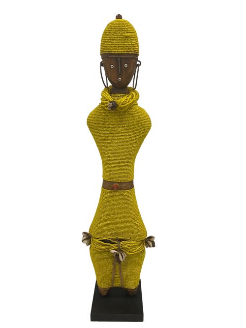 Namji Doll - Yellow beaded (1504)