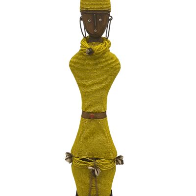 Namji Doll - Yellow beaded (1504)