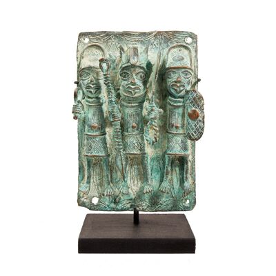 Targa in bronzo del Benin 82B