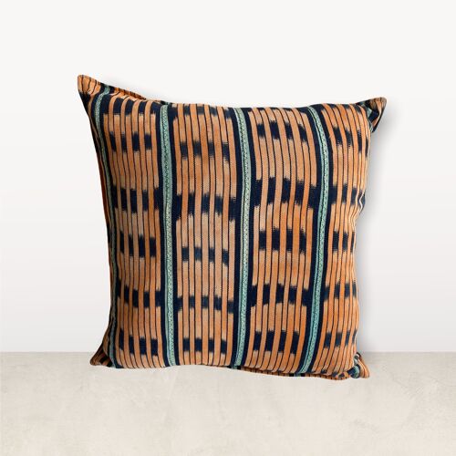 Indigo/Baule Cloth Cushions 50x50cm