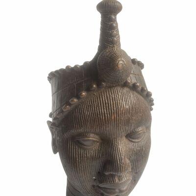 Benin Bronze Head - Large