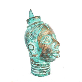 Tête en bronze du Bénin - TR100.1 2