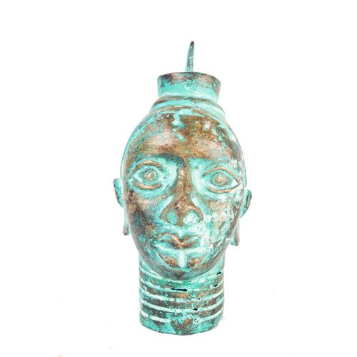 Benin Bronze Head - TR100.1