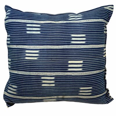 Indigo/Baule Cloth Cushions 50x50cm