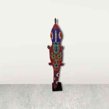 Ceinture Perlée Yoruba - Nigeria - Lézards (02) 1