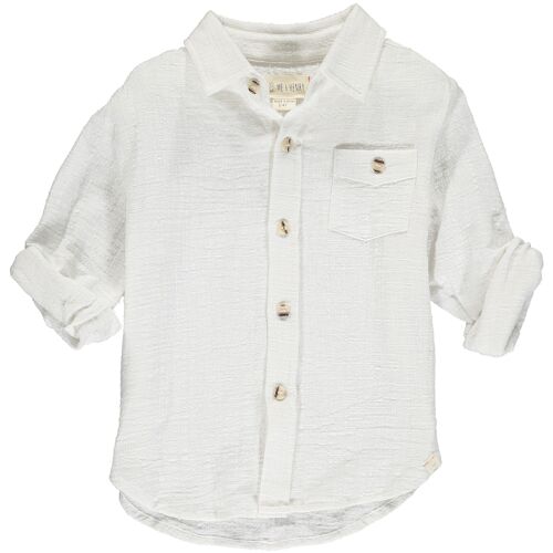 MERCHANT long sleeved shirt White L