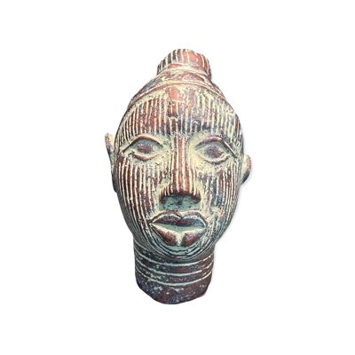 Cabeza de bronce de Benin - (55.03)