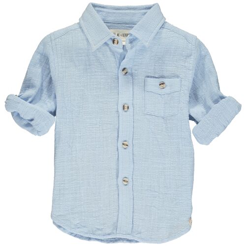 MERCHANT long sleeved shirt Pale blue kids