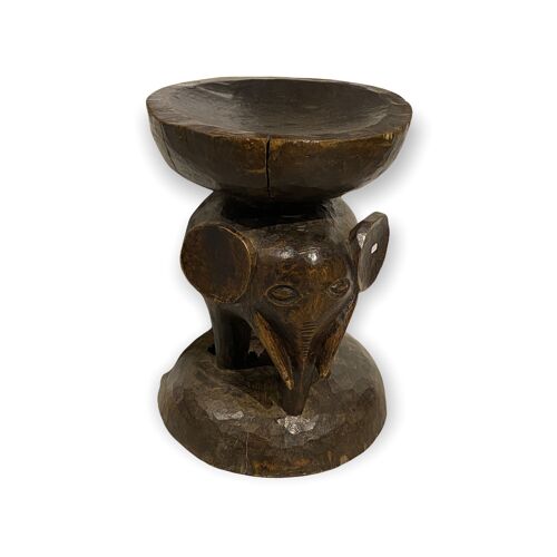 Tonga Stool - Old Elephant hand carved (04)