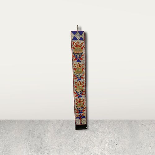 Yoruba Beaded Sash - Nigeria - Flower (05)