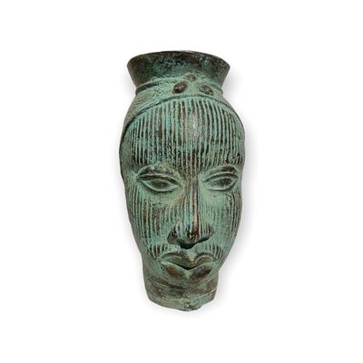 Benin-Bronzekopf